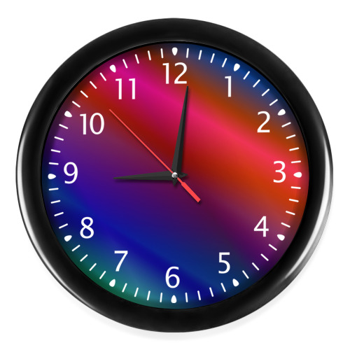 Часы с принтом Background blue