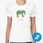 Женская спортивная футболка