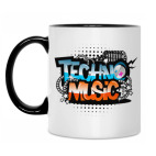 Кружка двухцветная