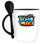 Кружка с ложкой