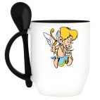 Кружка с ложкой