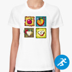 Женская спортивная футболка