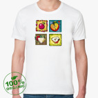 Мужская футболка органик