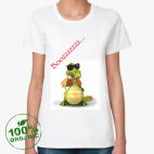 Женская футболка органик