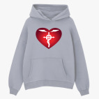 Толстовка худи оверсайз