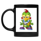 Кружка цветная UV-DTF