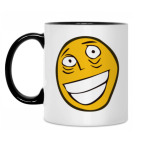 Кружка двухцветная