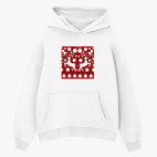 Толстовка худи оверсайз