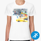 Женская спортивная футболка