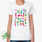 Женская футболка органик