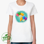 Женская футболка органик