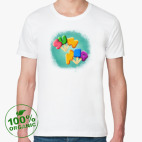 Мужская футболка органик