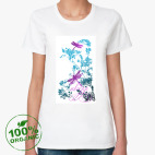 Женская футболка органик