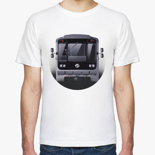 Футболка с принтом Вагон типа  81-717.1 Прага