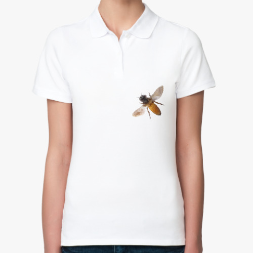 Женская рубашка поло Пчела / Bee