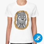 Женская спортивная футболка