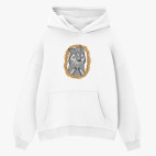 Толстовка худи оверсайз