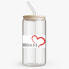 Банка с бамбуковой крышкой