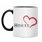 Кружка двухцветная