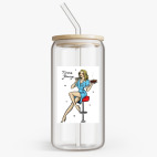 Банка с бамбуковой крышкой