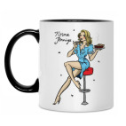 Кружка двухцветная