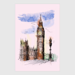 Биг-Бен -Big Ben-Англия-Лондон