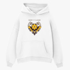 Толстовка худи оверсайз