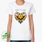 Женская футболка органик