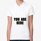 Женская рубашка поло