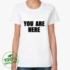 Женская футболка органик