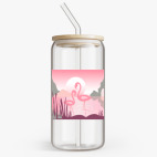 Банка с бамбуковой крышкой