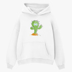 Толстовка худи оверсайз