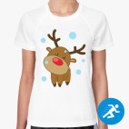 Женская спортивная футболка