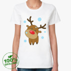 Женская футболка органик