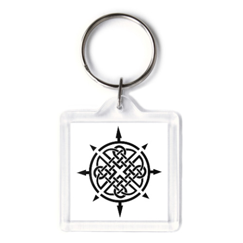 Брелок с принтом Кельтские узоры