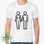 Мужская футболка органик