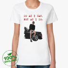 Женская футболка органик