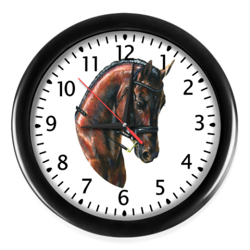 Настенные часы Лошадь