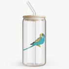 Банка с бамбуковой крышкой