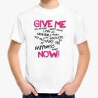 Детская футболка