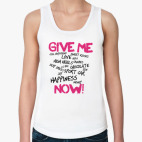 Женская майка