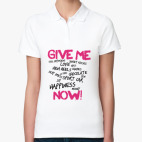 Женская рубашка поло