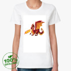 Женская футболка органик