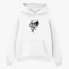 Толстовка худи оверсайз