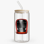 Банка с бамбуковой крышкой