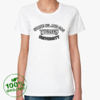 Женская футболка органик