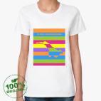 Женская футболка органик