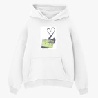 Толстовка худи оверсайз