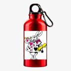 Металлическая бутылка 400 мл UV-DTF