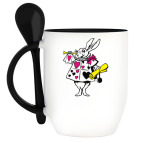 Кружка с ложкой